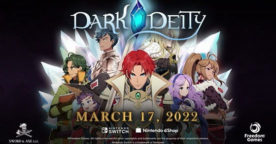the retro-like turn-based tactical rpg dark deity is coming to the nintendo switch on march 17th 2022