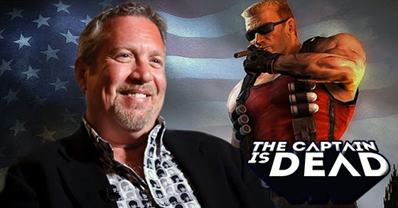 the sci-fi survival strategy game the captain is dead now stars duke nukem and jon st john
