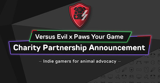 versus evil has just announced their partnership with paws your game