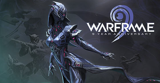 digital extremes celebrates nine years of warframe with weekly in-game rewards and much more