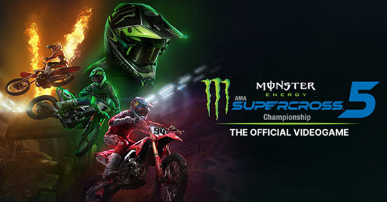 monster energy supercross the official videogame 5 is now available for pc and consoles