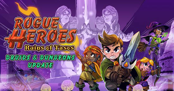 rogue heroes ruins of tasos has just released its druids and dungeons update