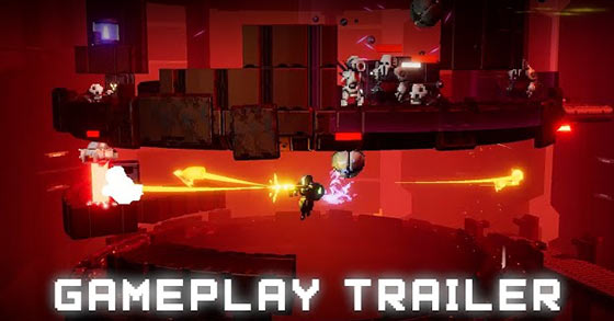 the 360 degrees rogue-lite shooter orbital bullet has just released its accolades trailer
