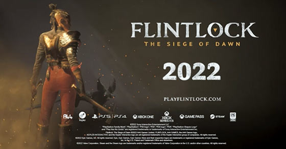 the all-new arpg flintlock the siege of dawn is coming to pc and consoles in 2022