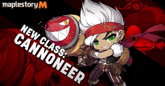 the f2p mobile mmorpg maplestory m has just released its cannoneer class