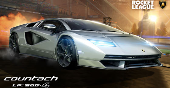 the lamborghini countach lpi 800-4 will be available in rocket league on march 30th 2022