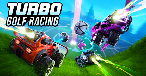 the multiplayer racing golf game turbo golf racing is coming to pc and xbox in 2022