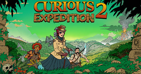 the roguelike adventure game curious expedition 2 is coming to playstation and xbox on march 17th 2022