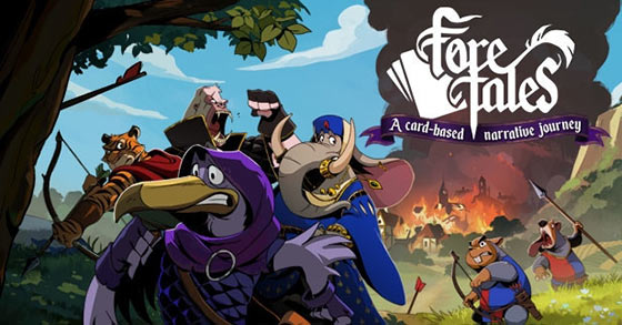 the story-driven card game foretales is coming to pc and the nintendo switch this summer 2022