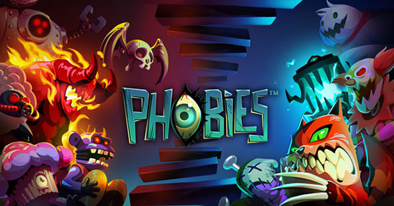the tactical card collecting strategy game phobies is now available for pc and mobile