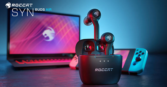 turtle beach and roccat has just announced the scout-air and syn buds air true wireless gaming earbuds