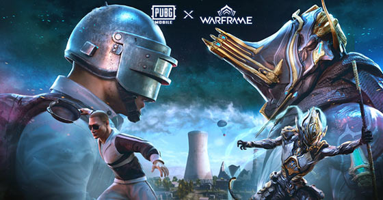 warframe and pubg mobile has just kicked-off their time-limited collaboration