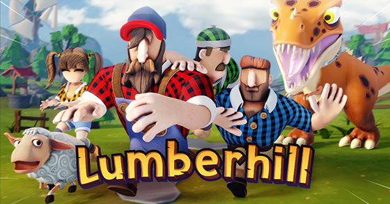 the chaotic multiplayer party game lumberhill is coming to the nintendo switch on april 15th 2022