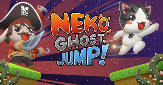 the cute 2d 3d puzzle platformer neko ghost jump is on its way to the nintendo switch