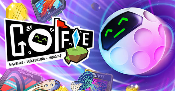 the deckbuilding roguelike mini golf game golfie has just kicked-off its public playtest via steam