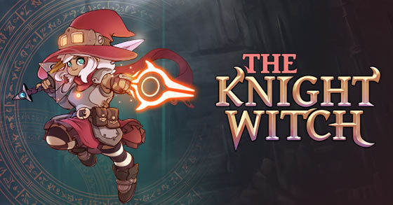 the fast-paced shmup metroidvania the knight witch is coming to pc and consoles in 2022