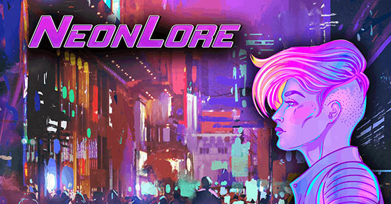 the first-person free form exploration game neonlore is now available for consoles