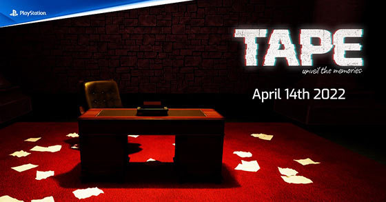 the first-person psychological thriller tape is coming to pc and playstation on april 14th 2022