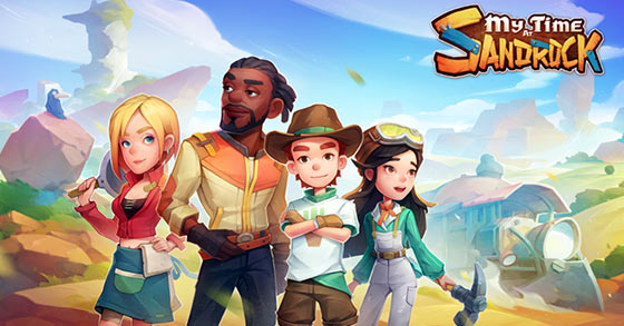 the sandbox simulation rpg my time at sandrock is coming to pc via early access on may 26th 2022