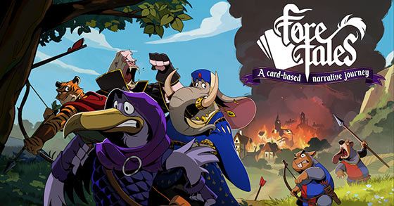 the story-driven card game foretales has just released its very first gameplay trailer