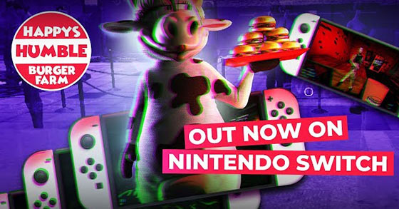 the terrifying adventure cooking sim happys humble burger farm is now available for the nintendo switch