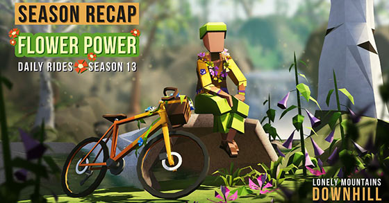 lonely mountains downhill has just released its free flower power dlc for pc and consoles