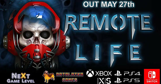 the 2d side-scrolling space shmup remote life is coming to consoles on may 27th 2022