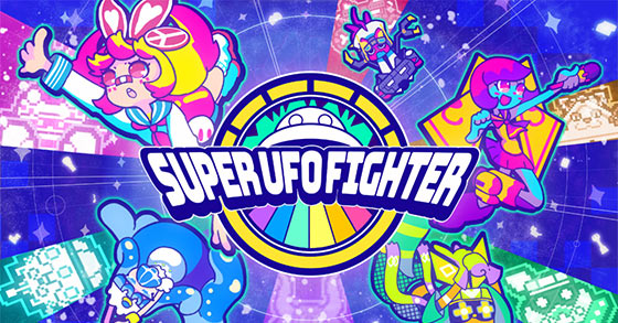 the head-to-head party action game super ufo fighter is coming to pc and the nintendo switch on july 14th 2022