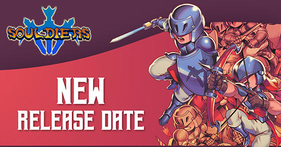 the retro arpg metroidvania souldiers has been delayed to june 2nd 2022
