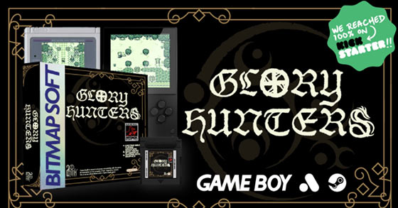 the retro-like action adventure rpg glory hunters has just managed to raise over 67k usd in total via kickstarter
