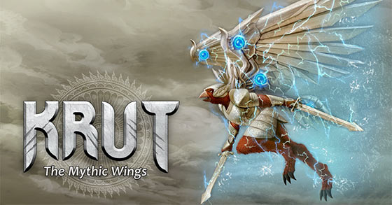 the side-scrolling hack-and-slash platformer krut the mythic wings is coming to pc and consoles on july 12th 2022