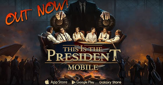 the story-driven satirical thriller this is the president is now available for mobile