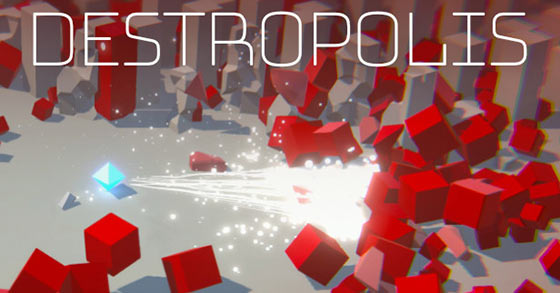 the top-down shooter game destropolis is now available for xbox and playstation