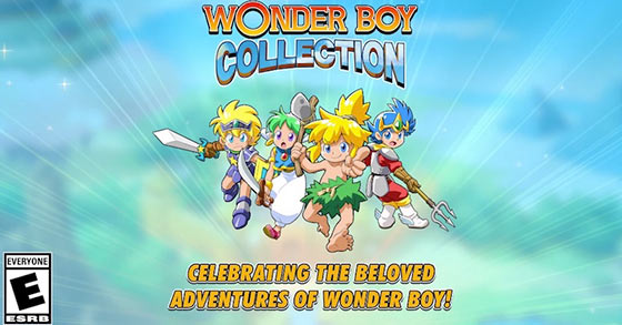 wonder boy collection is coming physically and digitally to the ps4 and nintendo switch on june 3rd 2022