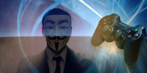 a masked gamer