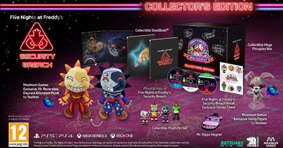 five nights at freddys security breach collectors edition is coming to xbox this autumn 2022