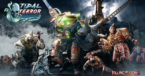 killing floor 2 has just released its tidal terror update for pc and consoles
