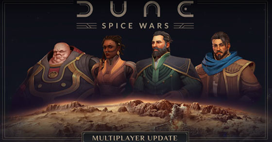 the 4x rts game dune spice wars has just released its multiplayer update for pc via steam