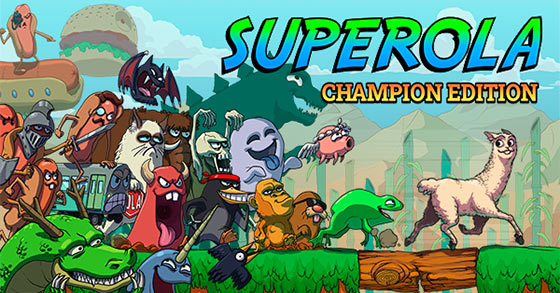 the challenging platforming adventure superola champion edition is coming to pc and consoles on july 14th 2022