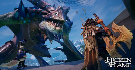 the epic open-world survival game frozen flame has just released its brand-new gameplay trailer