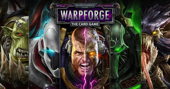 the f2p digital card game warhammer 40k warpforge is coming to pc and mobile in 2023