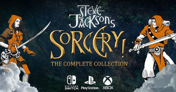 the fantasy adventure game steve jacksons sorcery is now available for consoles
