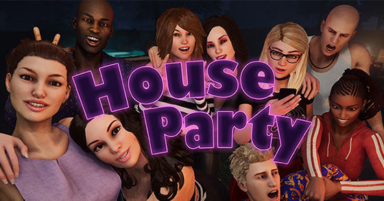 the full version of the 18 plus erotic adventure game house party is coming to steam on july 15th 2022