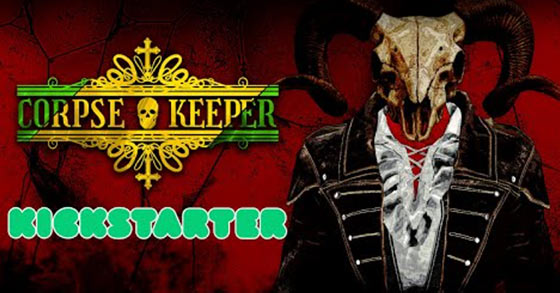 the gory medieval roguelike fighting rpg corpse keeper has just launched its kickstarter campaign