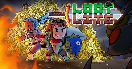 the retro-like arcade roguelike adventure lootlite is coming to consoles on july 28th 2022