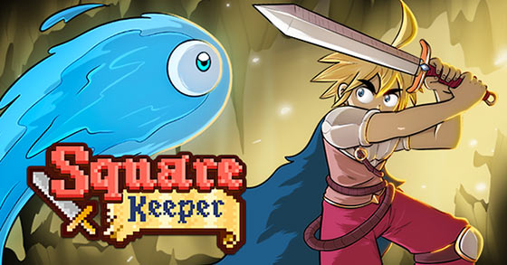 the retro-like puzzle action game square keeper is now available for pc and consoles