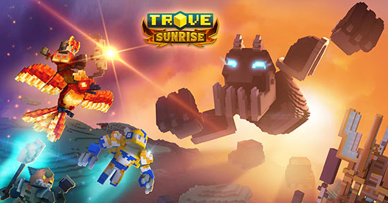 the voxel-based mmo game trove has just released its sunrise update