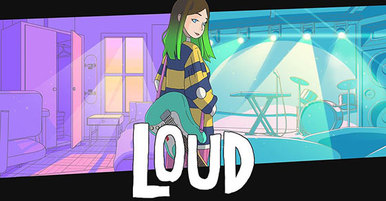 the wholesome arcade rhythm game loud is coming to the nintendo switch on july 15th 2022