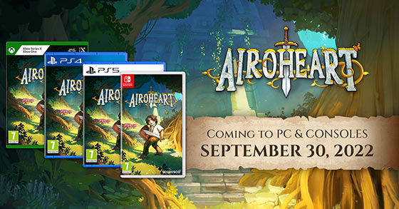 the zelda-inspired pixel-art action adventure rpg airoheart is coming to pc and consoles on september 30th 2022