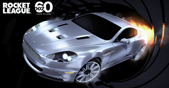 007s aston martin dbs is now available in rocket league on all platforms